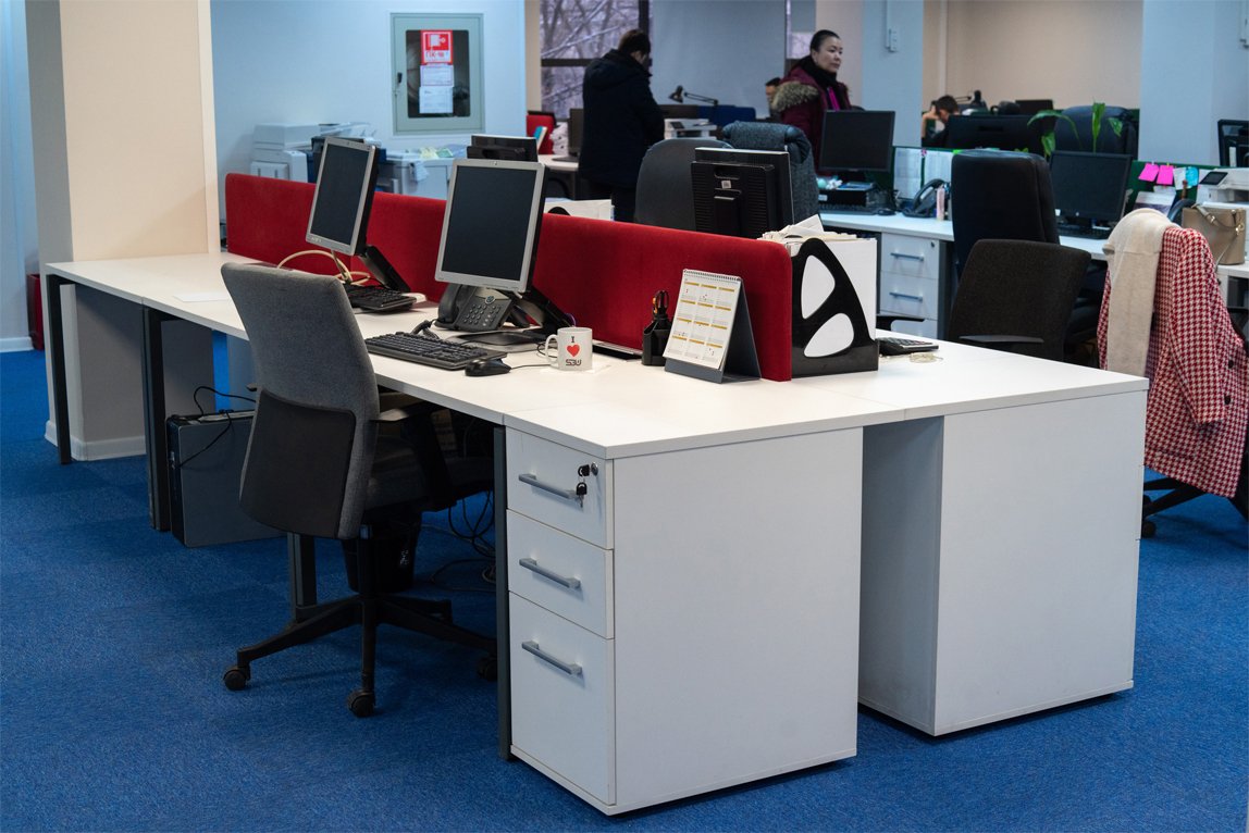 Air Astana — Modern Open-Plan Office project by TROYA Furniture