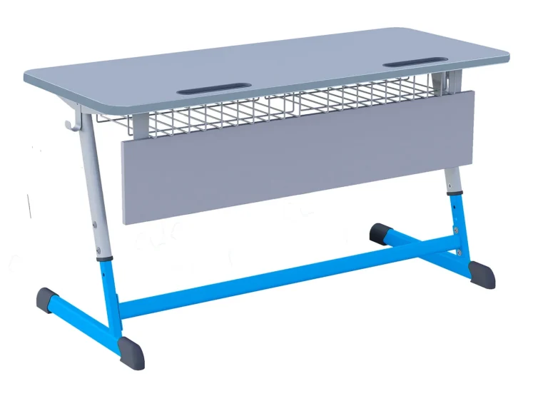 NOMAD two-seater adjustable student desk