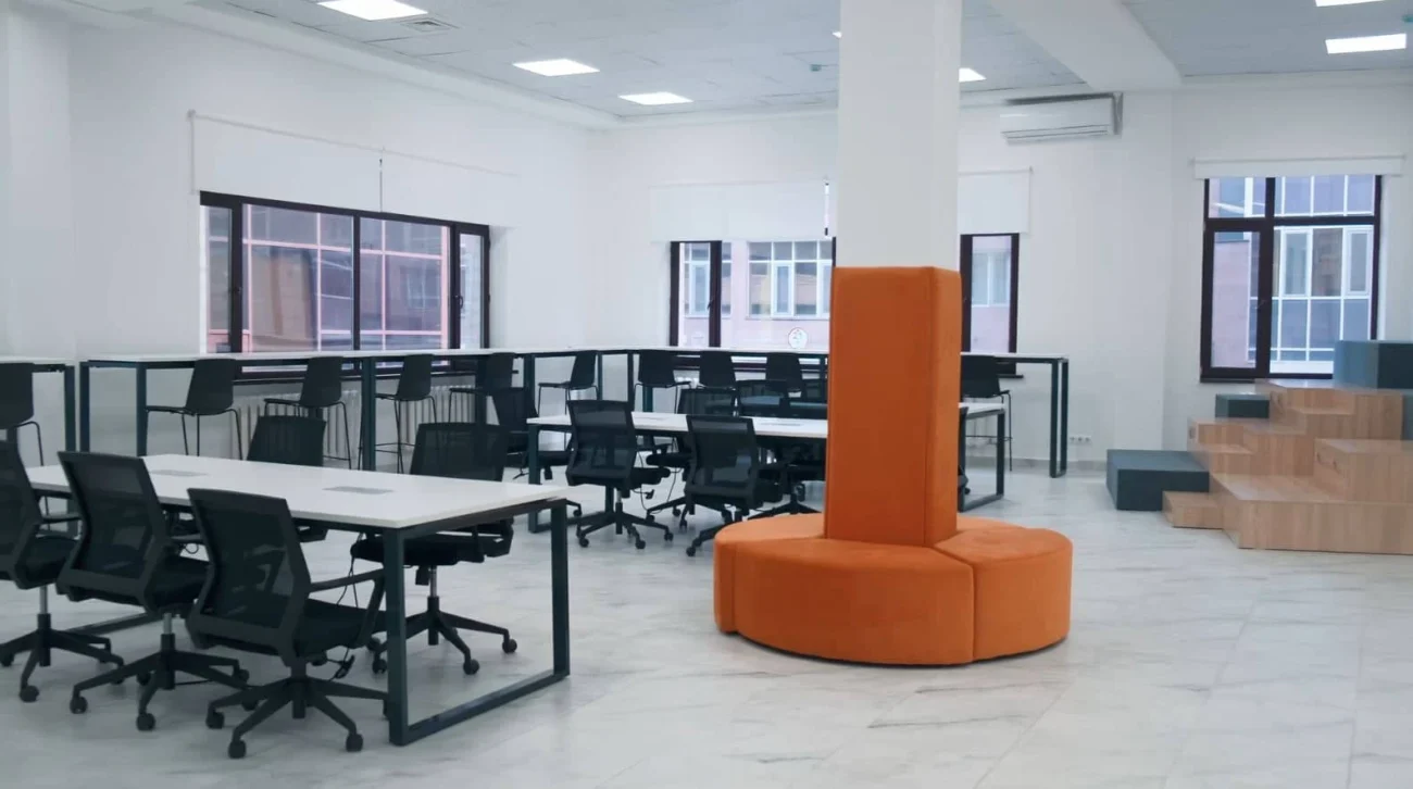 Skillset School furniture project in Astana by TROYA