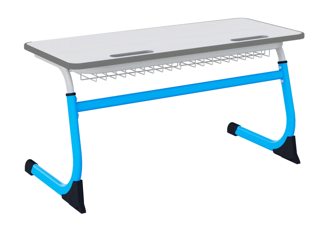 SMARTY Two-Seater Adjustable Student Desk 3–5 product view
