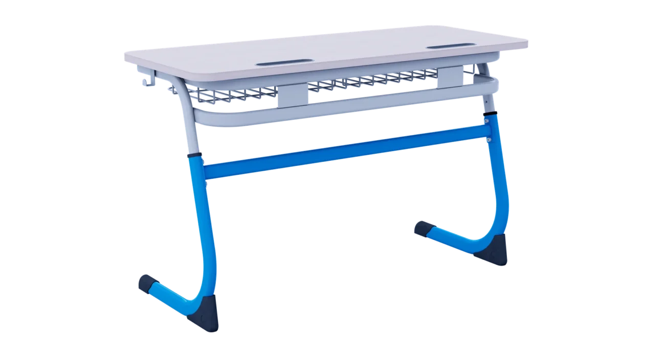 SMARTY Two-Seater Adjustable Student Desk 5–7 product view