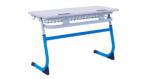 SMARTY Two-Seater Adjustable Student Desk 5–7 product view