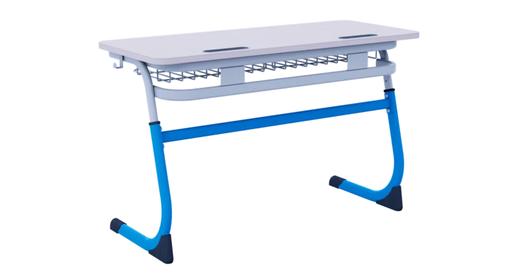 SMARTY Two-Seater Adjustable Student Desk 5–7 product view
