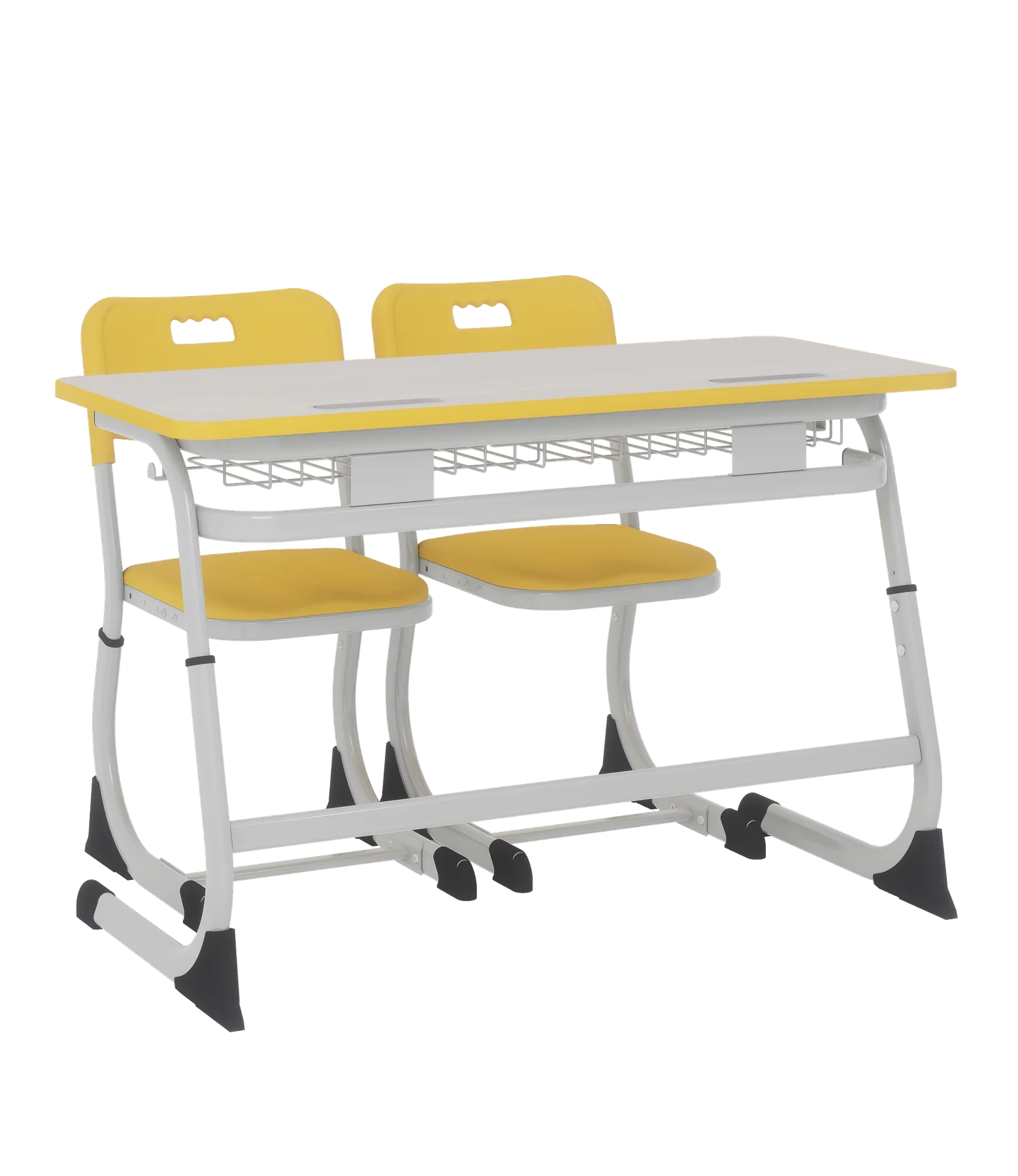 SMARTY Two-Seater Adjustable Student Desk with Polyurethane Edge 5–7 — product view SMARTY Two-Seater Adjustable Student Desk with Polyurethane Edge 5–7 product view
