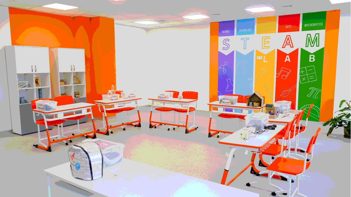 BINOM SCHOOL–Nova City — Complete School Furnishing project by TROYA Furniture