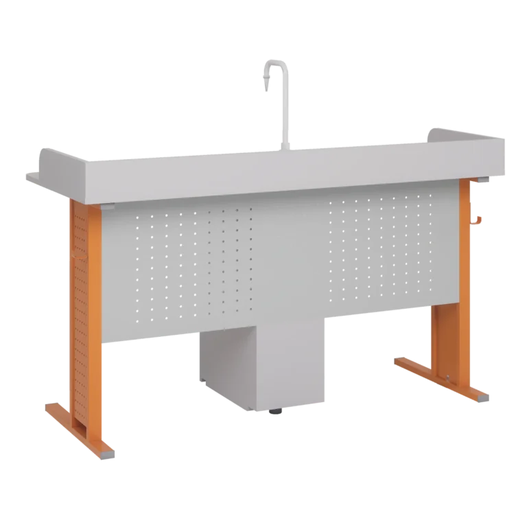 Chemistry Laboratory Desk with Sink
