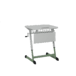 NOMAD V Single-Seater Manually Adjustable Student Desk 3–5