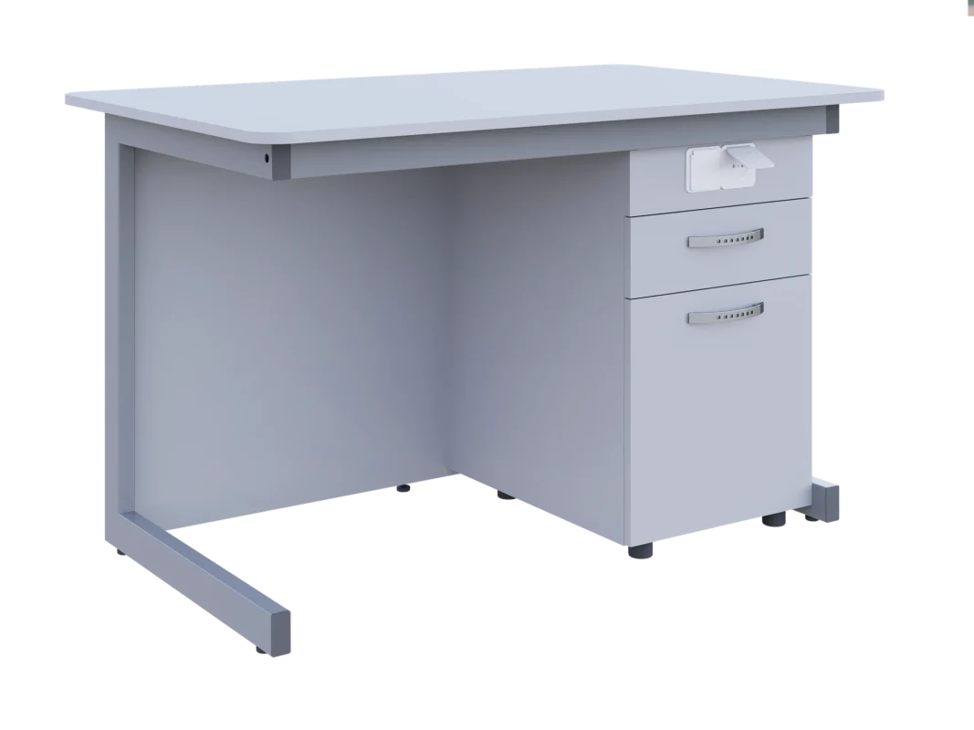 Laboratory Teacher Desk for Physics, Chemistry & Biology