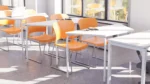 Modular Trapezoid Group Work Desk - Image 2